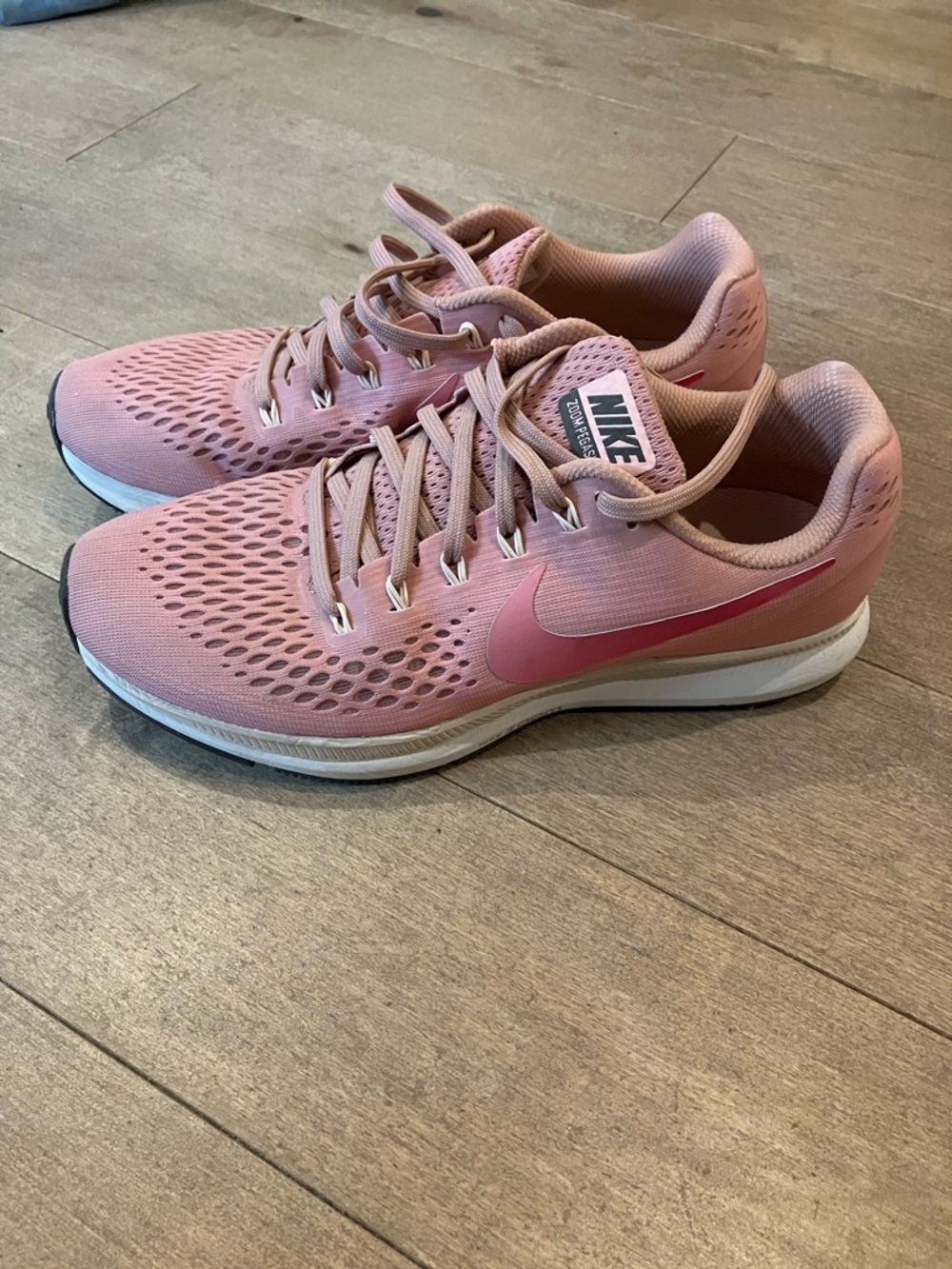 Nike Women's Pink Mesh Running Sneakers